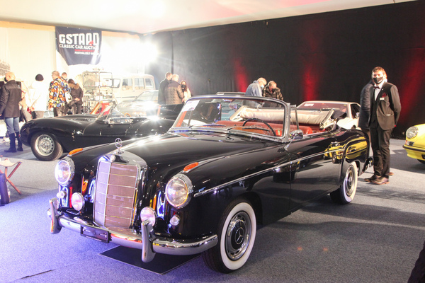 Mercedes-Benz 220 SE Cabriolet (1959) - als Lot 122 anlässlich der Versteigerung Oldtimer Galerie Toffen in Gstaad vom 29. Dezember 2021