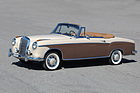 Artikelbild On the road in the Mercedes-Benz 220 SE Cabriolet - injection luxury and a feel-good atmosphere