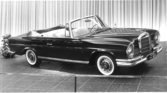 Mercedes Benz 220 SE Cabriolet (1961) - edle Cabriolet-Version - Internationale Automobilausstellung (IAA) in Frankfurt 1961