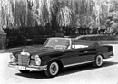 Mercedes-Benz 220 SE Cabriolet (1962) - auch die offene W111-Version überzeugt mit eleganter Erscheinung