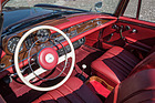 Mercedes-Benz 220 SE Cabriolet (1962) - für die innere Sicherheit wurde mit Polsterungen und einem Pralltopf auf dem Lenkrad gesorgt