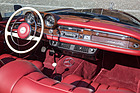 Mercedes-Benz 220 SE Cabriolet (1962) - viel Aufwand wurde für eine wirksame Belüftungsanlage getrieben