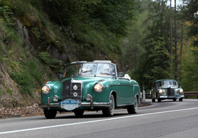 Mercedes Benz 220 SE Cabriolet W128 (1960) - ADAC Trentino Classic 2013 - Prolog um den Dekra Pokal