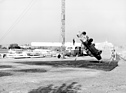 Image: Mercedes-Benz 220 SE Coup (1962) - rollover test (crash test) in Sindelfingen