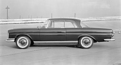 Mercedes-Benz 220 SE Coupé (1961) - Silhouette
