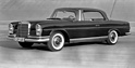 Mercedes-Benz 220 SEb Coupé (1961) - pfostenloses Coupé der Baureihe 111 (© Daimler AG, 1961) Mercedes-Benz 220 SEb Coupé (1961) - pfostenloses Coupé der Baureihe 111 (© Daimler AG, 1961)