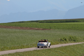 Mercedes-Benz 220A Cabriolet (1955) - an der OCC Jungfrau-Rallye 2016 (1955)