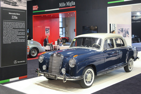 Mercedes Benz 220a 'Ponton' (1954) - der erste Wagen, der im Classic Center von Mercedes in Maliand restauriert wurde - Auto e Moto d'Epoca 2014 (1954)