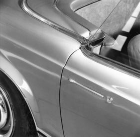 Mercedes-Benz 230 SL (1963) - einige Vorserienexemplare hatten noch die Türöffner vom 300 SL