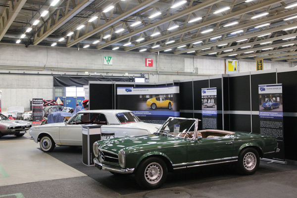 Mercedes-Benz 230 SL (1964) - Oldtimer- und Teilemarkt Fribourg 2019