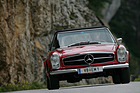 Mercedes-Benz 230 SL (1964) - an der Ennstal-Classic 2012 - Stoderzinken Bergprüfung