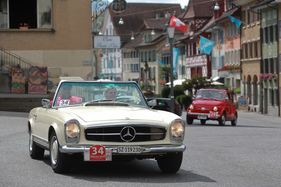 Mercedes-Benz 230 SL (1966) - an der OCC Jungfrau Rallye 2020