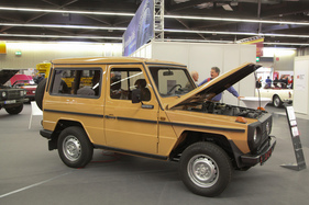 Mercedes-Benz 240 GD (1985) - der Geländeklassiker mit Stern (Retro Classics Bavaria 2017 in Nürnberg)