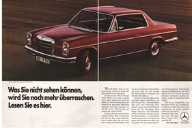 Mercedes-Benz 250 C (1969) - Werbung aus dem Jahre 1969 - 