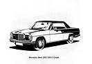 Mercedes-Benz 250 C (1969) - offizielle Pressezeichnung