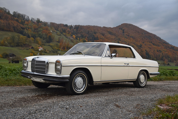 Mercedes-Benz 250 C 2,8 ex Richard Burton (1973) - gemeldet als Lot 108 an der Versteigerung der Oldtimer Galerie in Gstaad am 29. Dezember 2018