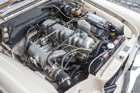 Mercedes-Benz 250 SE Coupé (1965) - links die Einspritzung