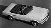 Mercedes-Benz 250 SL (1967) - Sonderausführung "California" ohne Roadsterverkehr, dafür mit mehr Raum hinter den Sitzen