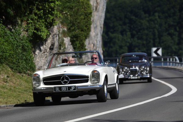 Mercedes-Benz 250 SL (1967) - am Alpnachersee - Oldtimer in Obwalden (O-iO) 2019