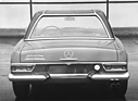 Mercedes-Benz 250 SL (1967) - beliebt bereits beim 230 SL, aber genauso beim 250 SL - die Getriebeautomatik, die man damals noch stolz am Heck anschrieb
