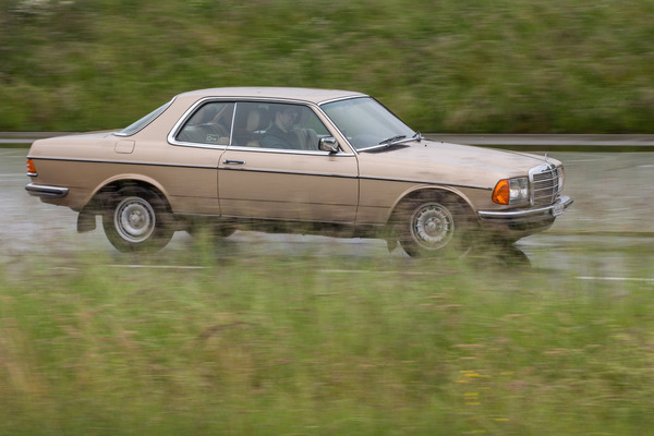 Mercedes-Benz 280 CE (1983) – beim TCS-Fahrtraining für Oldtimer
