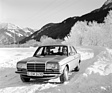 Mercedes Benz 280 E (1976) - auch für winterliche Verhältnisse ein zuverlässiger Begleiter
