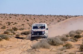 Mercedes-Benz 280 GE (1982) - Sieg bei der Rallye Paris-Dakar (1. bis 20. Januar 1983) Mercedes-Benz 280 GE (1982) - Sieg bei der Rallye Paris-Dakar (1. bis 20. Januar 1983)