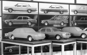 Mercedes-Benz 280 S (1979) - Stilstudien