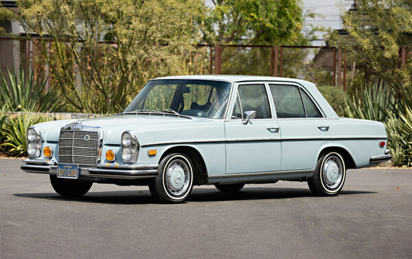 Mercedes-Benz 280 SE (1970) wird als Lot 035 versteigert an der Gooding "Geared Online May" Auktion vom 3. bis 7. Mai 2021