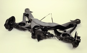 Mercedes-Benz 280 SE (1979) - Hinterachs der Baureihe W 126