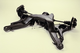 Mercedes-Benz 280 SE (1979) - Hinterachse der Baureihe W 126