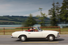 Mercedes-Benz 280 SL (1967) - an der OCC Jungfrau Rallye 2020 Mercedes-Benz 280 SL (1967) - an der OCC Jungfrau Rallye 2020