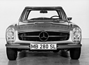 Bild: Mercedes-Benz 280 SL (1968) - Frontansicht