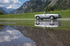 Mercedes-Benz 280 SL (1968) - an der Saalbach Classic 2015 Mercedes-Benz 280 SL (1968) - an der Saalbach Classic 2015