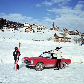 Mercedes-Benz 280 SL (1968) - im Skurlaub