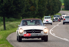 Mercedes-Benz 280 SL (1969) - am RAID Suisse-Paris (Brüssel) 2014