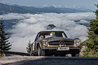 Bild: Mercedes-Benz 280 SL (1969) - mit Startnummer 165 an der Ennstal-Classic 2017