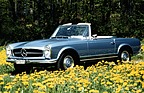 Image: Mercedes Benz 280 SL (1969) - this is what spring looks like