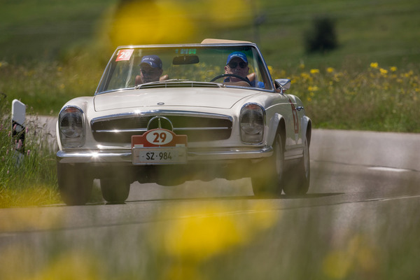 Mercedes-Benz 280 SL (1970) - an der Passione Caracciola 2018
