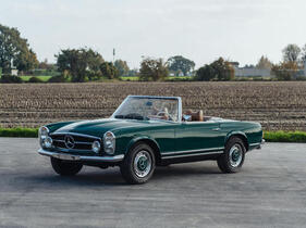 Mercedes-Benz 280 SL (1970) – angeboten als Lot Nr. 121 bei der Bonhams-Versteigerung in Paris am 6. Februar 2025