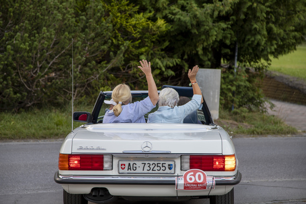 Mercedes-Benz 280 SL (1979) – Jungfrau-Rallye 2022