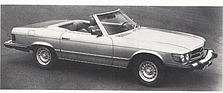 Mercedes-Benz 280 SL 2,8-L-6-Zyl.  - 185  PS (DIN) Benzineinspritzung