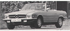 Mercedes-Benz 280 SL 2,8-L-6-Zyl.  - 185  PS (DIN) Benzineinspritzung