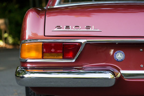 Mercedes-Benz 280 SL 5-G ZF (1969) - Typenschild