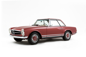 Mercedes-Benz 280 SL 5-G ZF (1969) - der fahrerseitige Aussenspiegel kostete Aufpreis