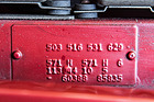 Mercedes-Benz 280 SL 5-G ZF (1969) - in die Karosserie gestanzte Nummern