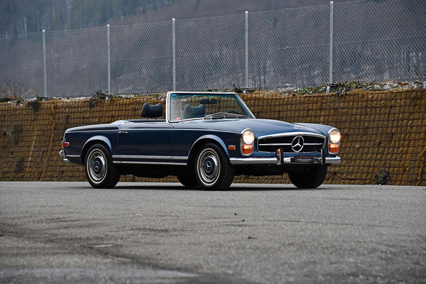 Bild: Mercedes-Benz 280 SL Pagode (1971) - Lot 181 an der Versteigerung der Oldtimer Galerie Toffen am 23. März 2024