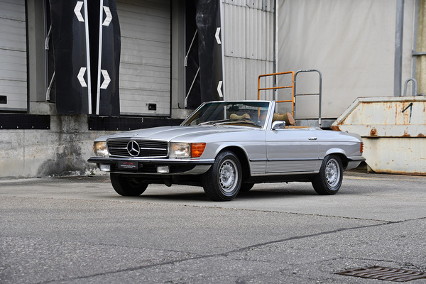 Bild: Mercedes-Benz 280 SL R107 (1975) - Lot 138 an der Versteigerung der Oldtimer Galerie Toffen am 23. März 2024