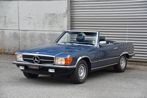 Mercedes-Benz 280 SL R107 (1983) - als Lot 187 angeboten an der Versteigerung Oldtimer Galerie Toffen vom 16. Oktober 2021