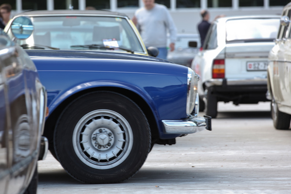 Mercedes-Benz 280 SL macht sich auf die Heimreise - Dolder Classics Mai 2015